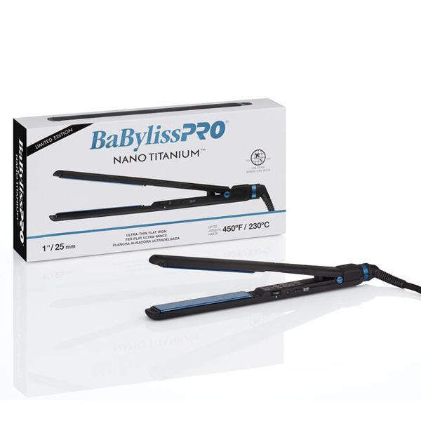 Nano-titanium Ultra Thin Flat Iron 1"